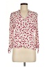 Zara Basic Polka Dots Pink 3/4 Sleeve Blouse Size M - photo 1