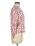 Zara Basic Polka Dots Pink 3/4 Sleeve Blouse Size M - photo 4