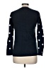 Tommy Hilfiger 100% Cotton Polka Dots Black Pullover Sweater Size M - photo 2