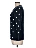 Tommy Hilfiger 100% Cotton Polka Dots Black Pullover Sweater Size M - photo 5
