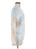 Democracy 100% Cotton Tie-dye Blue Pullover Sweater Size M - photo 4