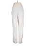 Old Navy Stripes Silver Linen Pants Size XS - photo 2