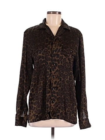 Shades of Grey by Micah Cohen Long Sleeve Blouse (view 1)
