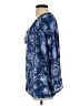Walker & Wade 100% Rayon Blue Long Sleeve Blouse Size S - photo 5