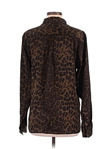 Shades of Grey by Micah Cohen Long Sleeve Blouse (view 2)