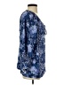Walker & Wade 100% Rayon Blue Long Sleeve Blouse Size S - photo 4
