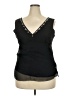 Mossimo 100% Silk Black Sleeveless Silk Top Size XXL - photo 1