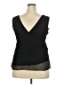 Mossimo 100% Silk Black Sleeveless Silk Top Size XXL - photo 2