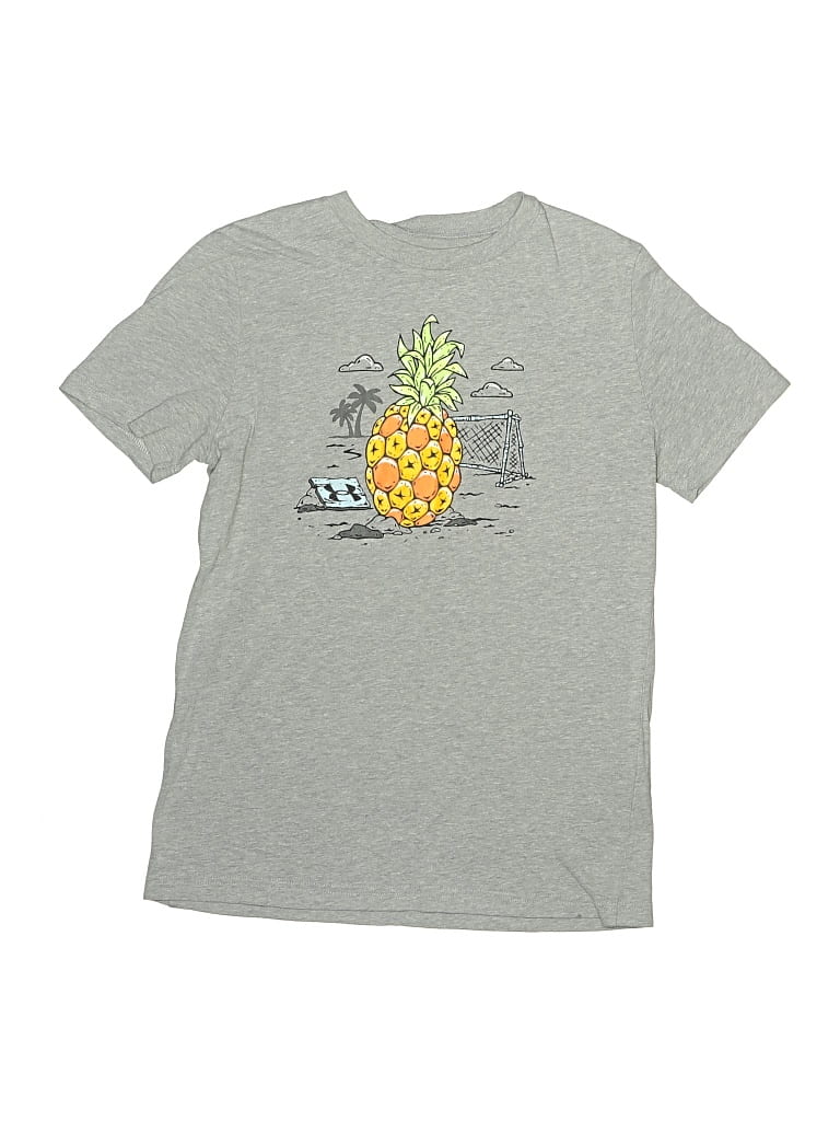 Pre-owned Under Armour Kids' Short Sleeve T-shirt In Gray