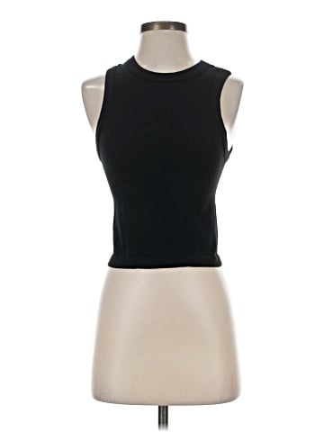 Happily Grey Sleeveless T-Shirt (view 1)