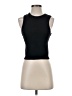 Happily Grey Black Sleeveless T-Shirt Size S (estimated) - photo 1