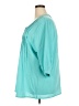 Ulla Popken 100% Polyester Teal 3/4 Sleeve Blouse Size 20 - photo 5