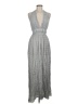 Lulus 100% Rayon Gray Casual Dress Size M - photo 1