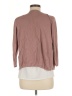 August Silk 100% Viscose Brown Cardigan Size M - photo 2