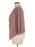 August Silk 100% Viscose Brown Cardigan Size M - photo 5