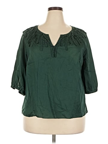 Talbots 3/4 Sleeve Blouse (view 1)