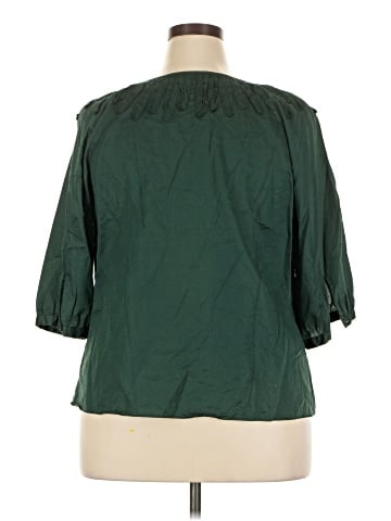 Talbots 3/4 Sleeve Blouse (view 2)