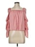 BCBGeneration 100% Polyester Pink 3/4 Sleeve Blouse Size M - photo 1