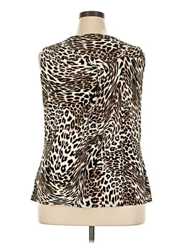 Roz & Ali Sleeveless Blouse (view 2)
