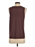 Express Brown Sleeveless T-Shirt Size S - photo 2