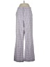 Zara Checkered-gingham Purple Casual Pants Size S - photo 1