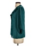 Tibi 100% Silk Teal 3/4 Sleeve Silk Top Size 4 - photo 5