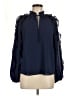 Amanda Uprichard 100% Polyester Blue 3/4 Sleeve Blouse Size M - photo 1
