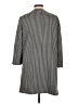 Nine West 100% Polyester Houndstooth Gray Blazer Size L - photo 2