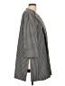 Nine West 100% Polyester Houndstooth Gray Blazer Size L - photo 4