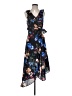 Parker 100% Polyester Floral Black Cocktail Dress Size S - photo 1