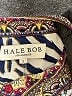 Hale Bob 100% Silk Paisley Brown Long Sleeve Silk Top Size L - photo 7