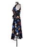Parker 100% Polyester Floral Black Cocktail Dress Size S - photo 5