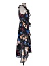 Parker 100% Polyester Floral Black Cocktail Dress Size S - photo 4