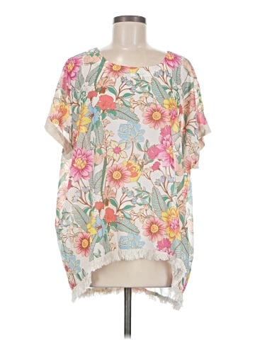 Umgee Short Sleeve Blouse (view 1)