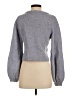 Milly Tweed Gray Wool Pullover Sweater Size S - photo 2