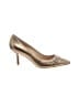 Coach Gold Heels Size 8 1/2 - photo 1