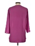 Express 100% Polyester Purple 3/4 Sleeve Blouse Size S - photo 2