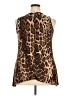 Lavish Brown Sleeveless Blouse Size 2X - photo 2