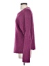 Sleeping On Snow Solid Purple Pullover Sweater Size S - photo 5