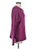 Sleeping On Snow Solid Purple Pullover Sweater Size S - photo 4