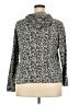 Ebb & Flow Animal Print Gray Pullover Sweater Size 2X - photo 2