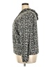 Ebb & Flow Animal Print Gray Pullover Sweater Size 2X - photo 5