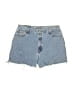 Levi's Blue Denim Shorts Size 16 - photo 1