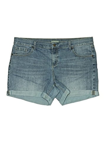 New York & Company Denim Shorts (view 1)
