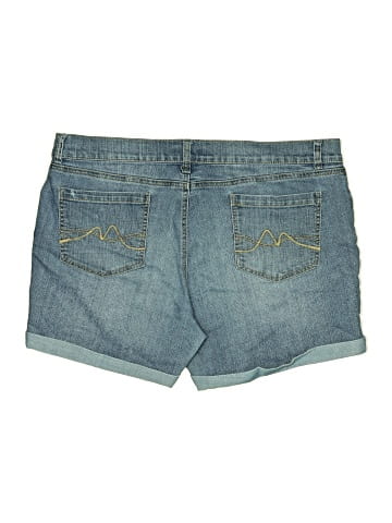 New York & Company Denim Shorts (view 2)