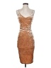 Mind Code Tan Cocktail Dress Size S - photo 1