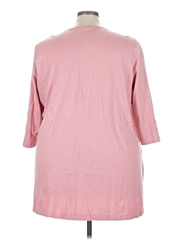 Ulla Popken 3/4 Sleeve Top (view 2)