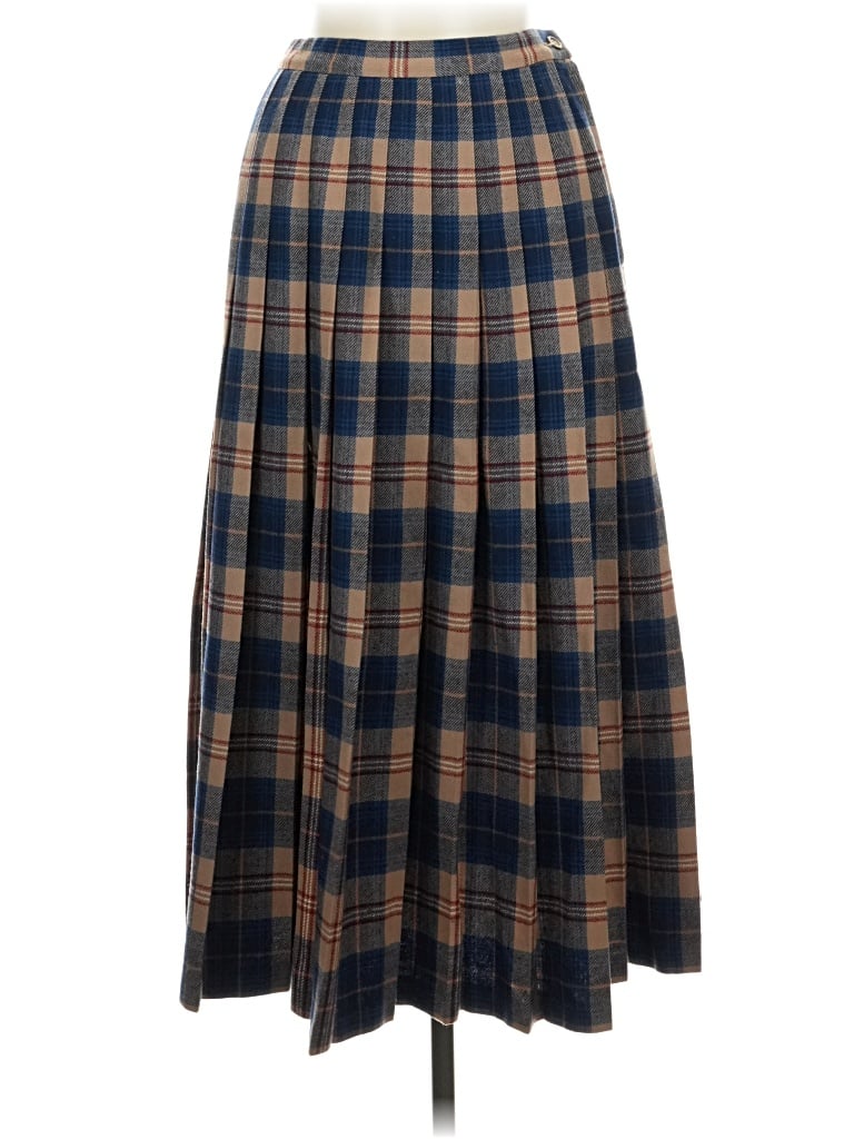 Pre-owned Pendleton Wool Skirt In Blue