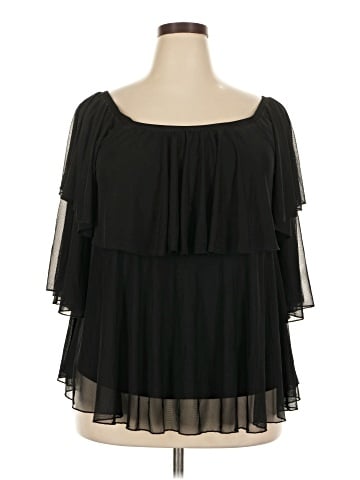 Ashley Stewart 3/4 Sleeve Blouse (view 1)