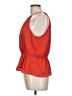 DR2 100% Polyester Orange Sleeveless Blouse Size L - photo 5